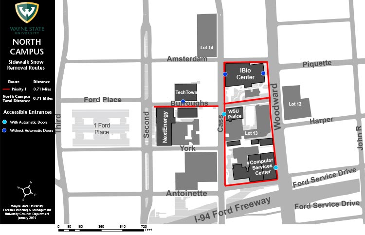 North campus map